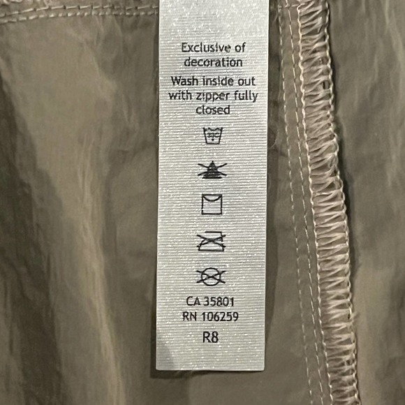 LULULEMON EVERGREEN HIGH RISE TRACK PANTS PULL ON TAN WOMEN'S SIZE 4 - Picture 10 of 10